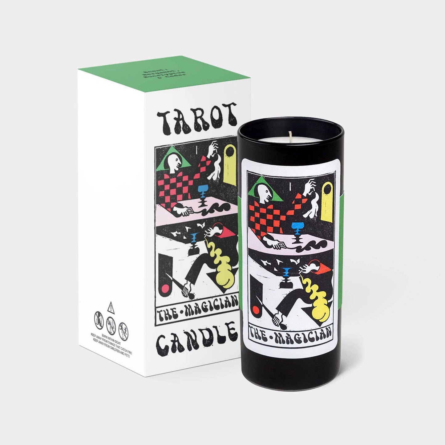 Tarot Candle: The Magician