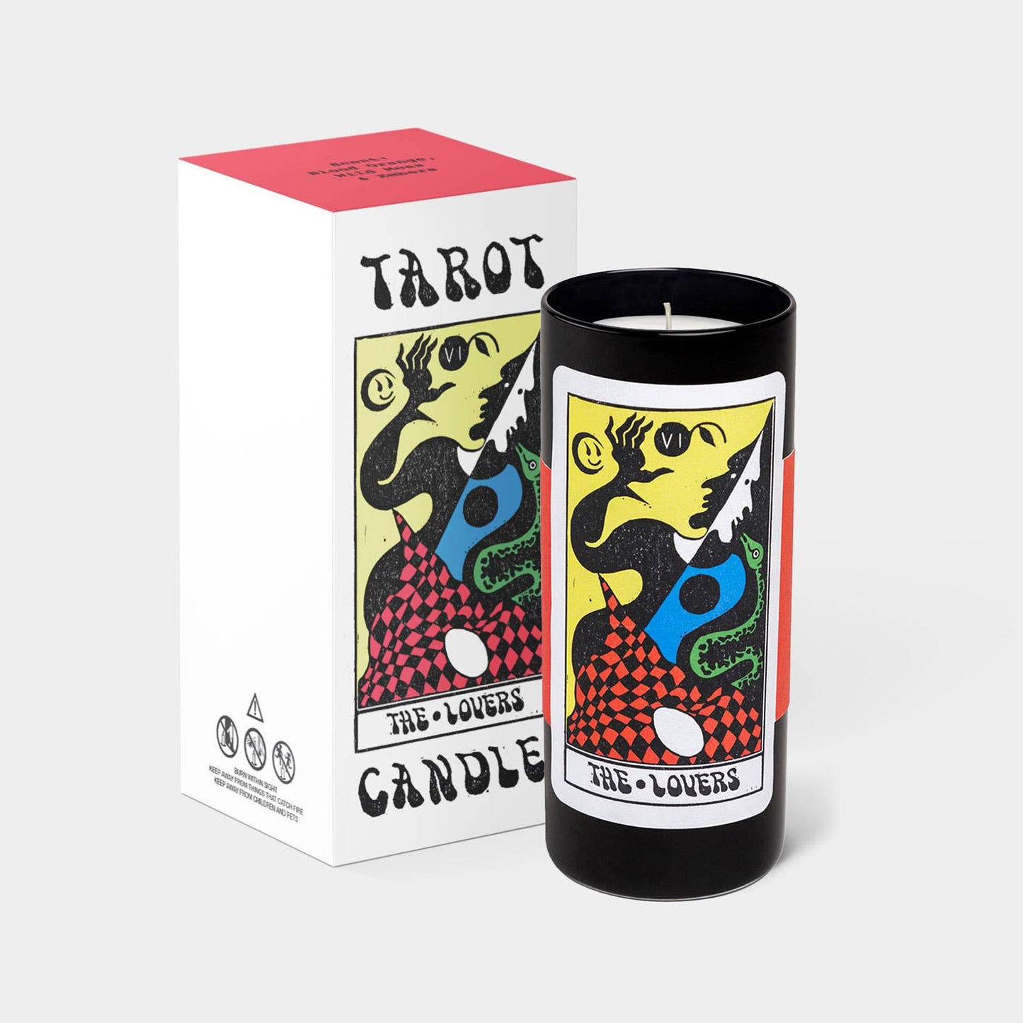 Tarot Candle: The Lovers