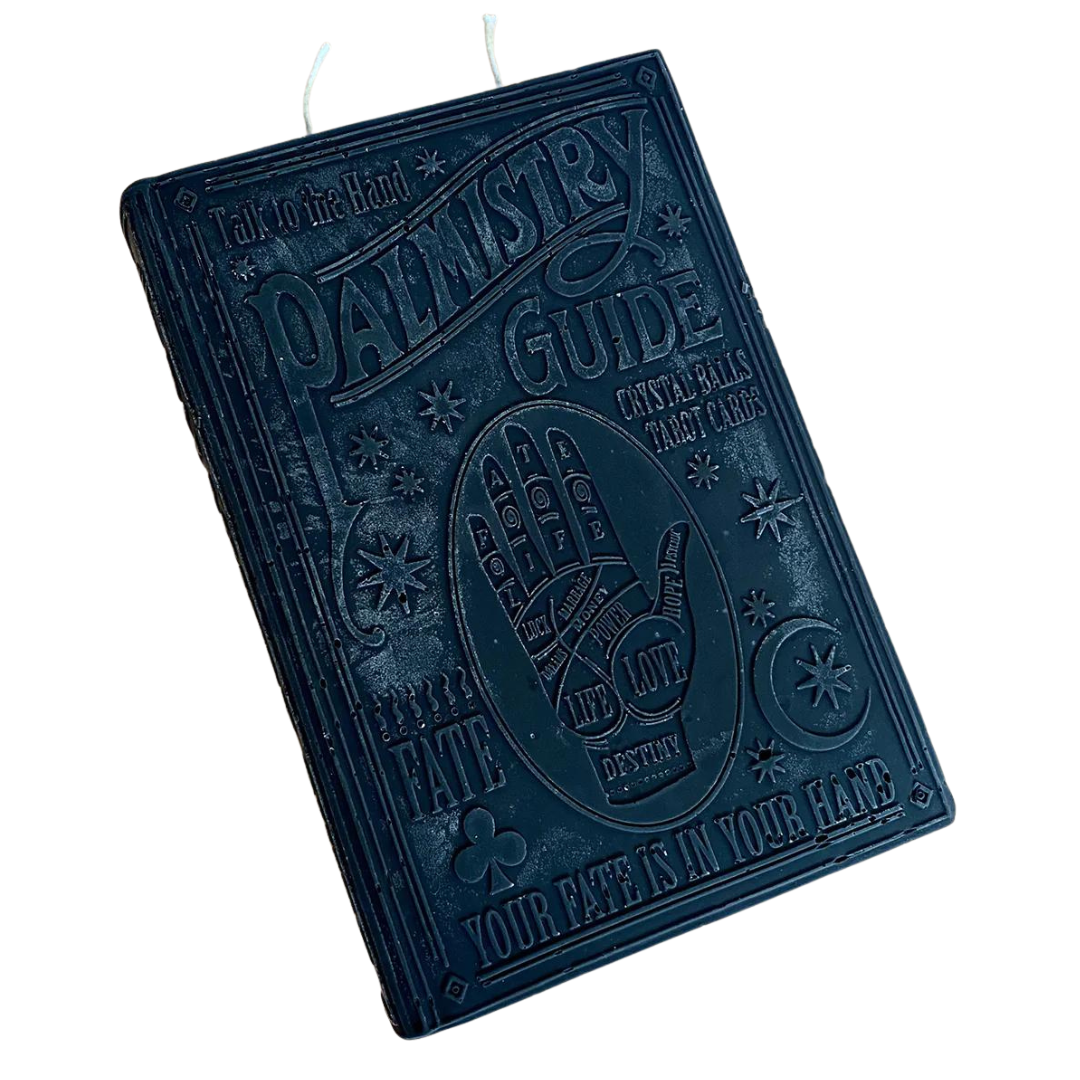 Palmistry Book Candle