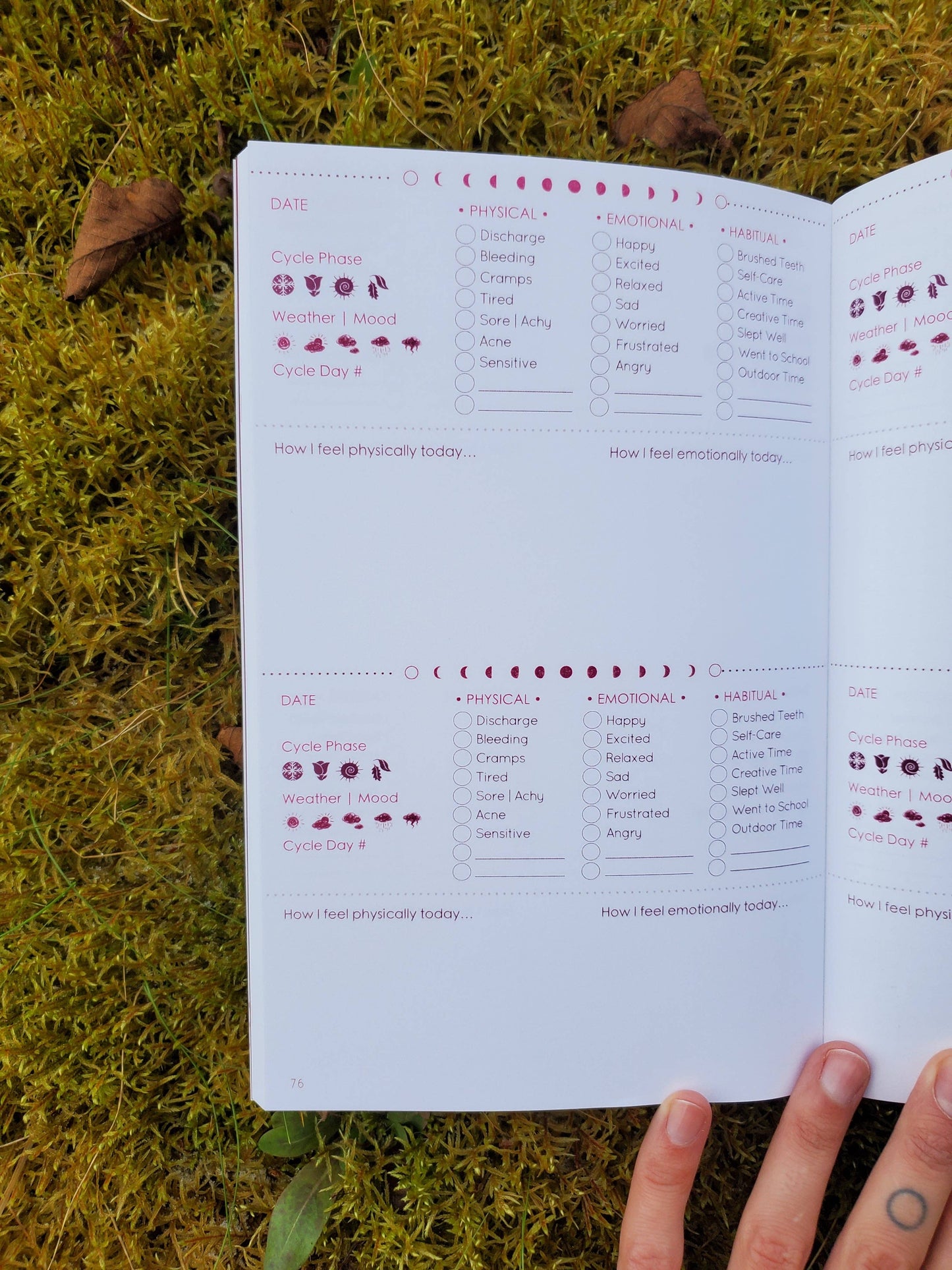 My Moon Cycles Journal: Youth Edition