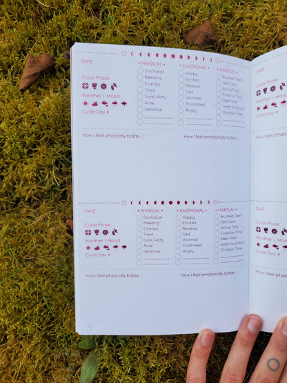 My Moon Cycles Journal: Youth Edition