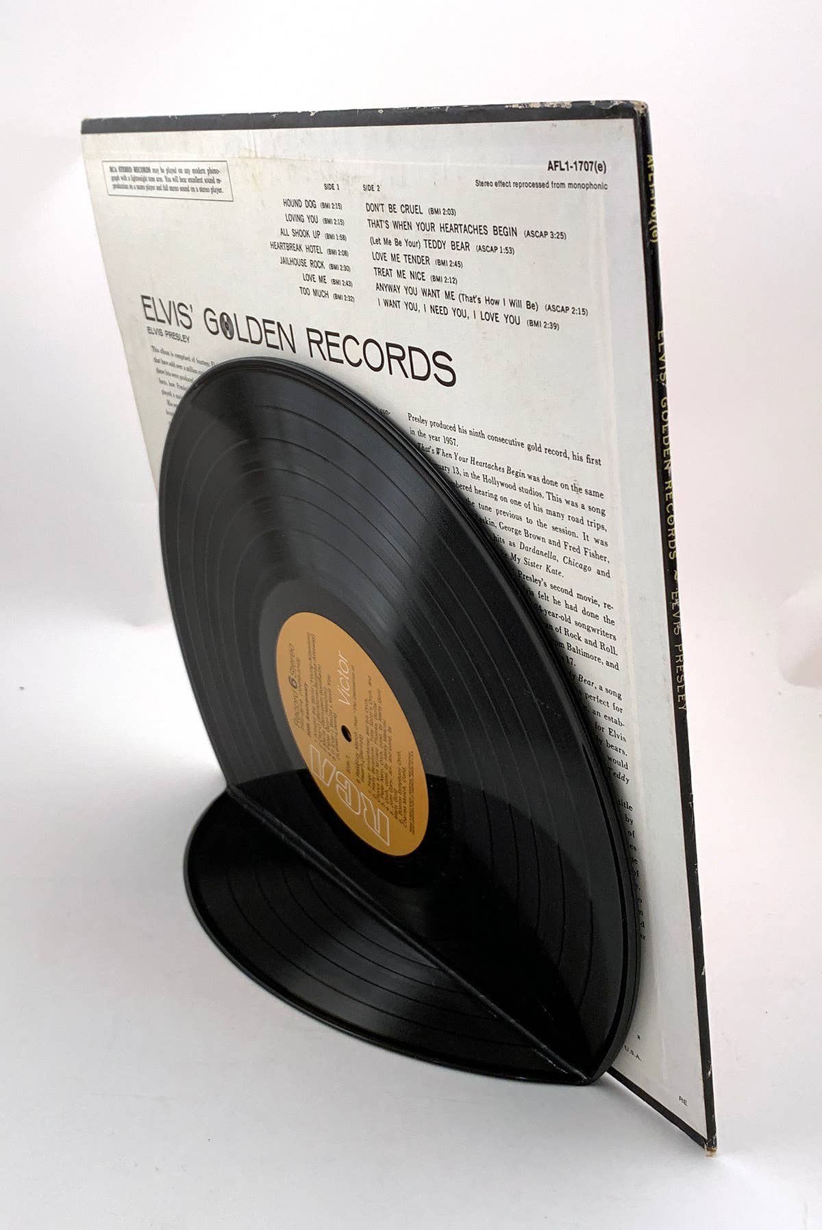 LP Vinyl Record Album Cover Display Stand