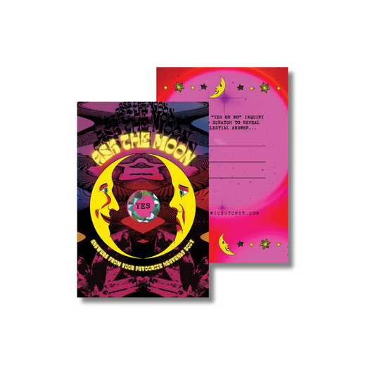 Ask The Moon Scratch Off Fortune Card