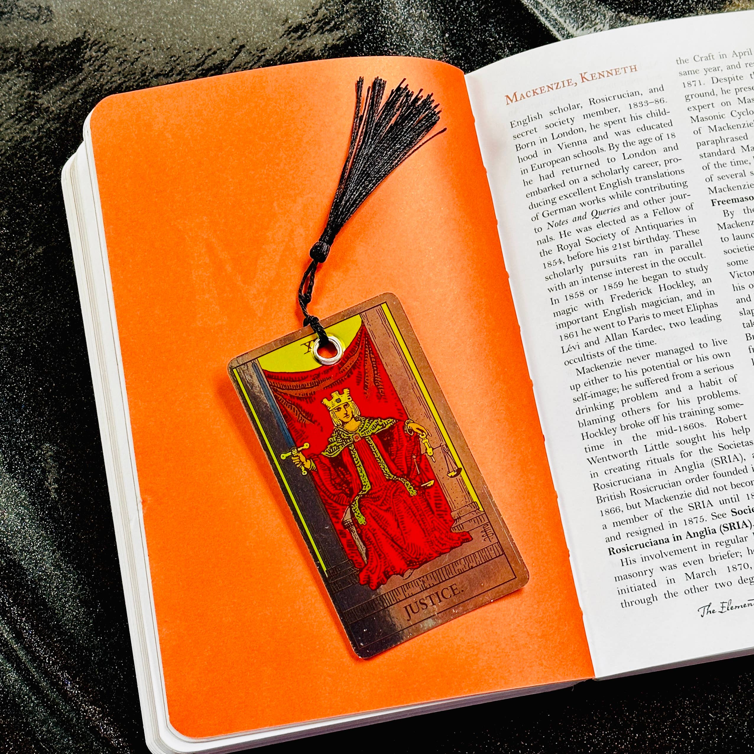 Real Tarot Card Bookmark – Florence Selene Tarot