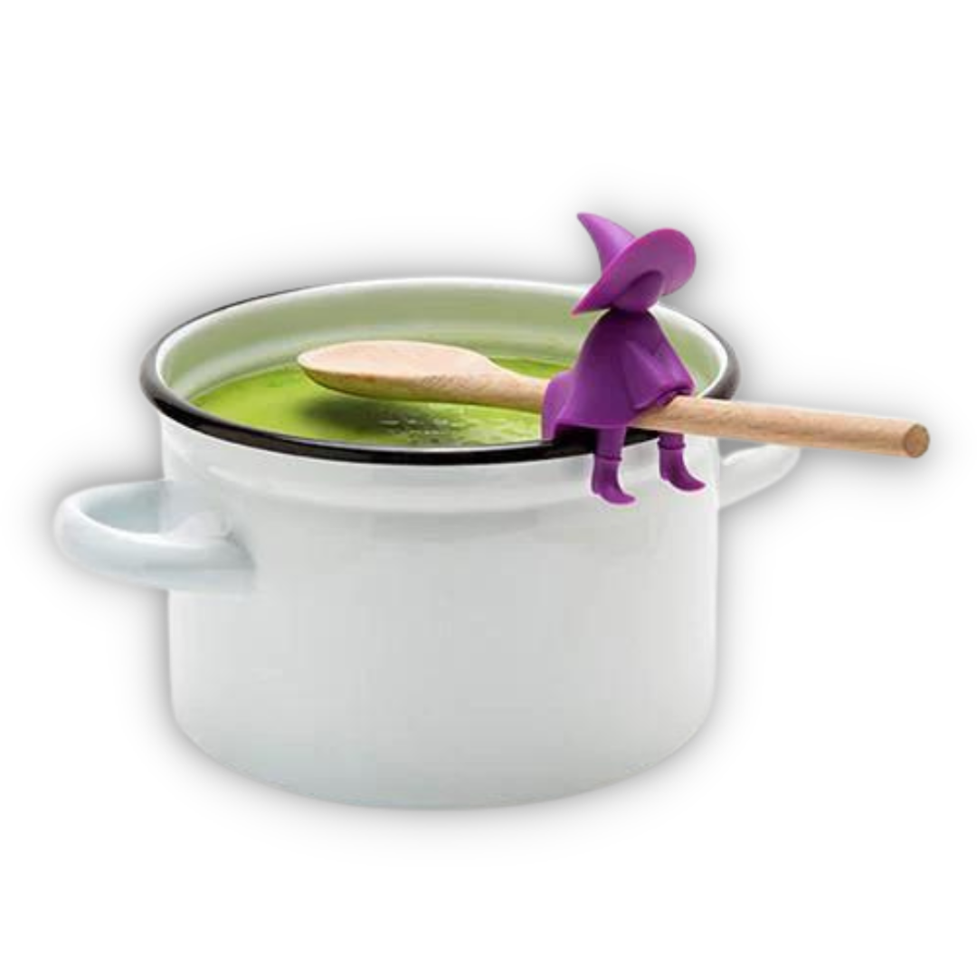 Agatha Witch Spoon Holder and Steam Releaser