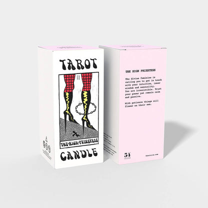 Tarot Candle: High Priestess