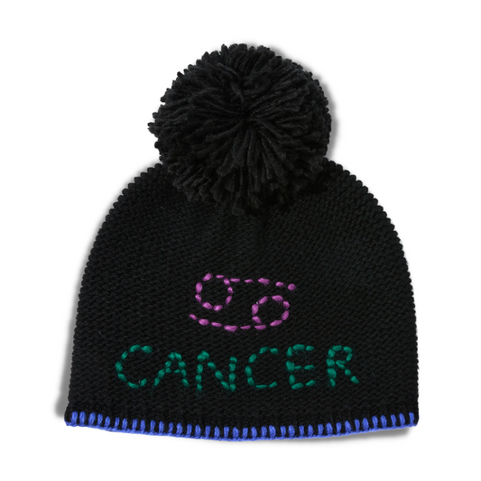 Cancer Pom Hat