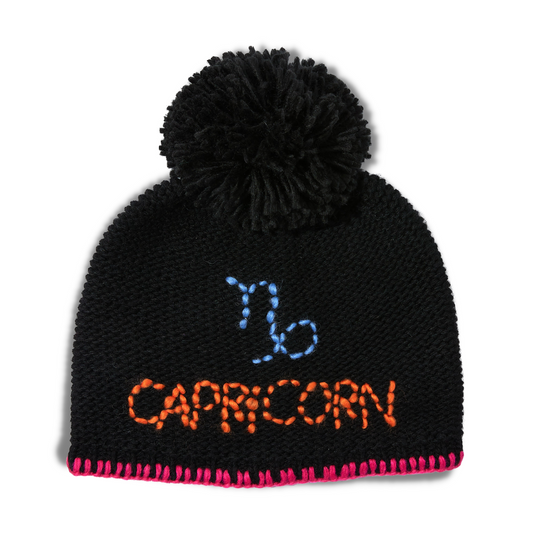 Capricorn Pom Hat