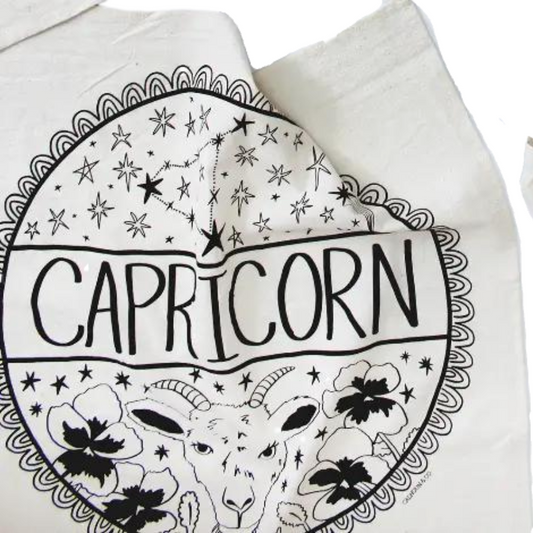 Capricorn Printed Tea Towel