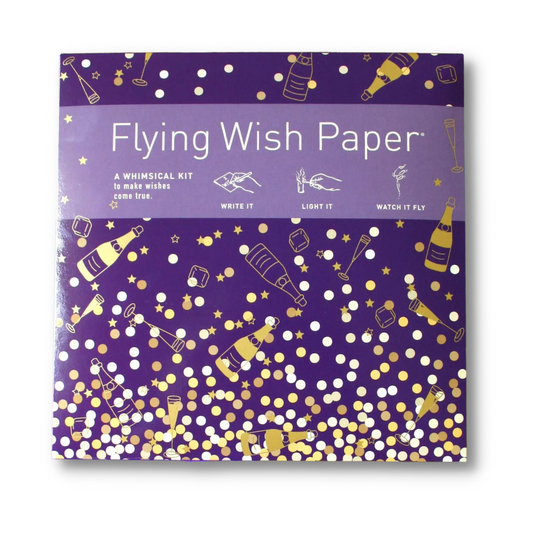 Champagne Flying Wish Paper - Large Kit