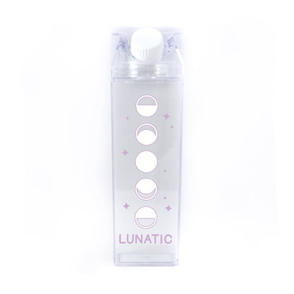 Lunatic Milk Carton Water Bottle