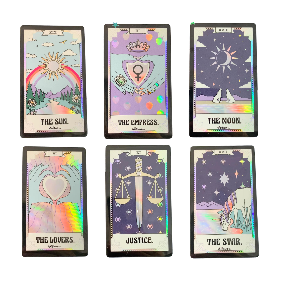 Tarot Card Stickers – Florence Selene Tarot