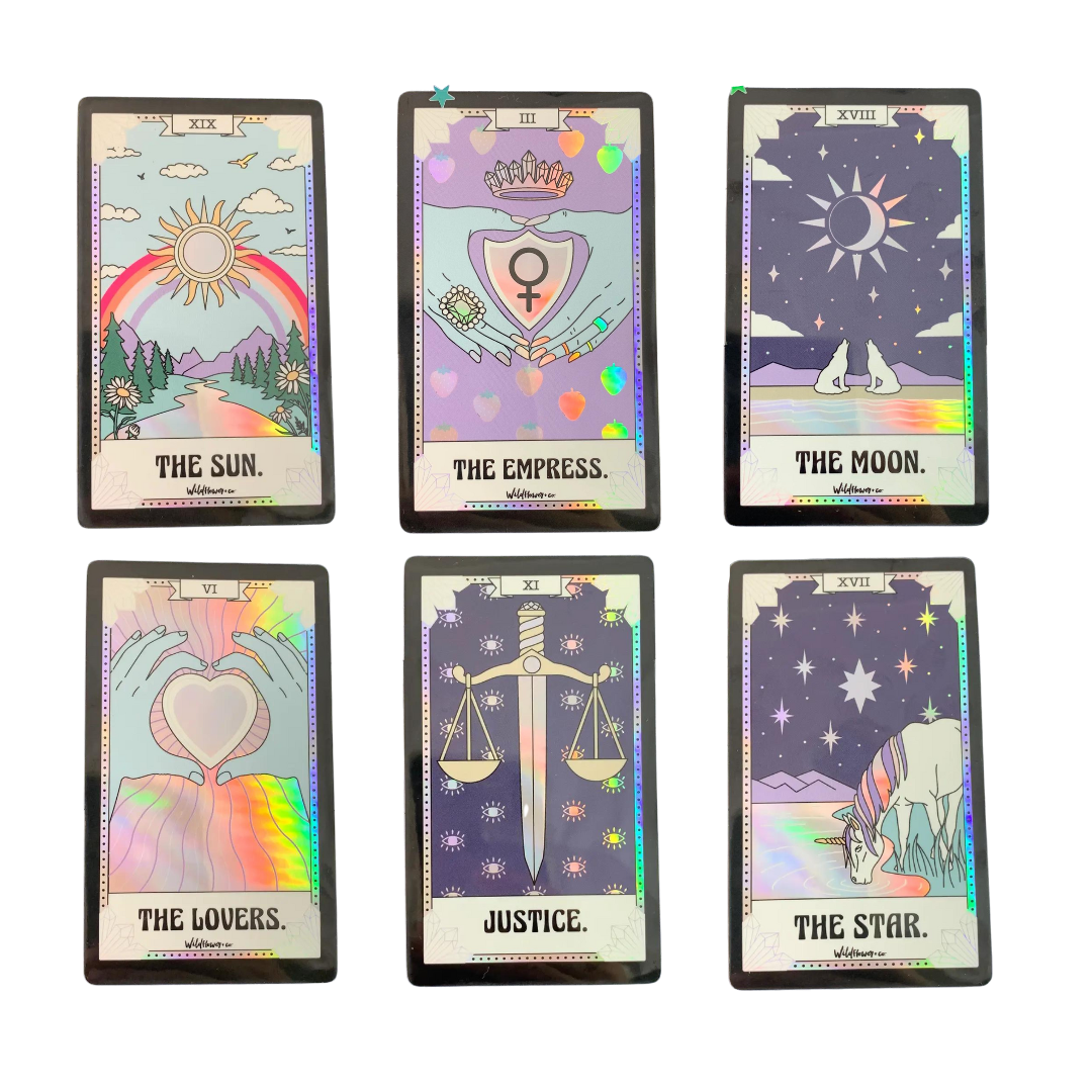 Tarot Card Stickers