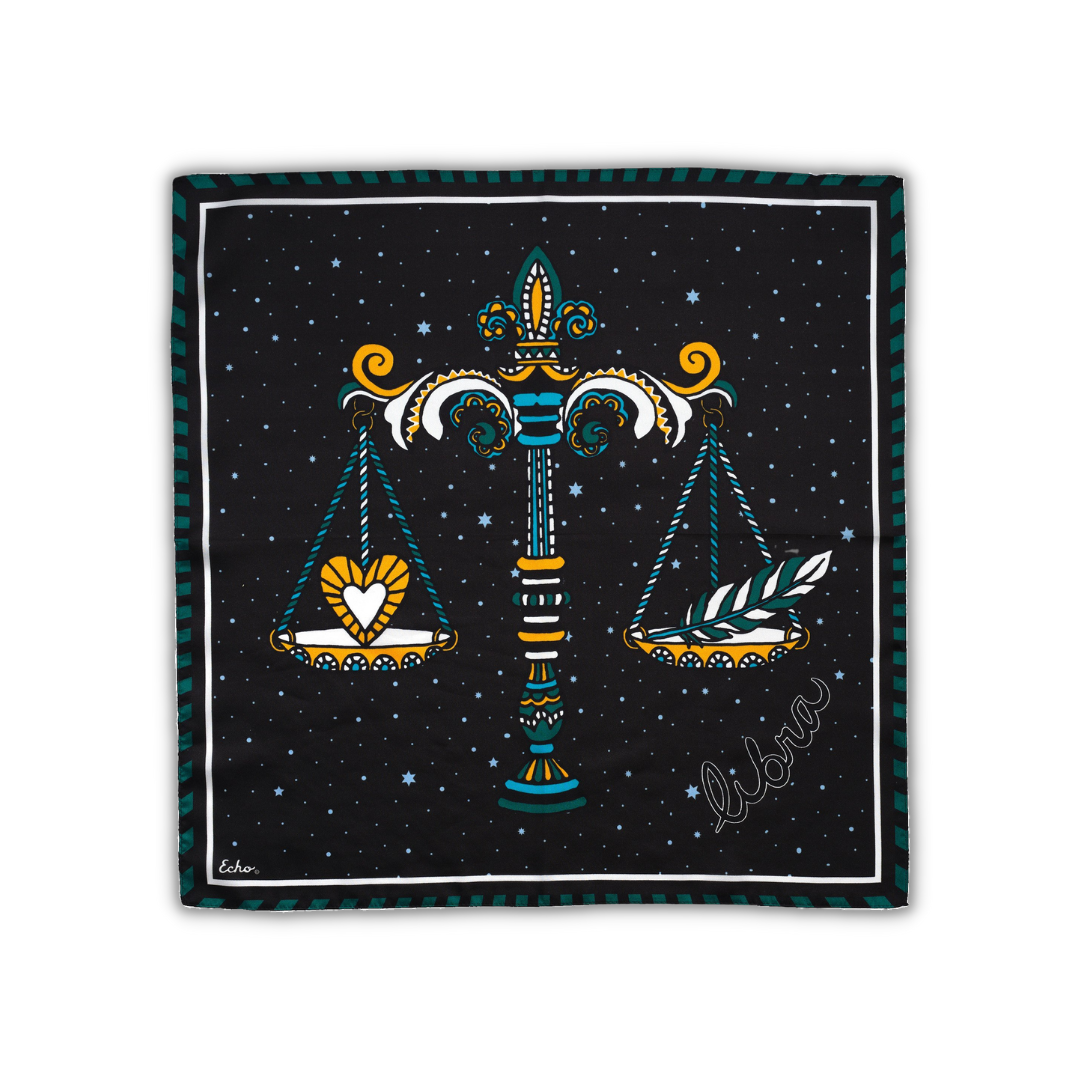 Libra Silk Square