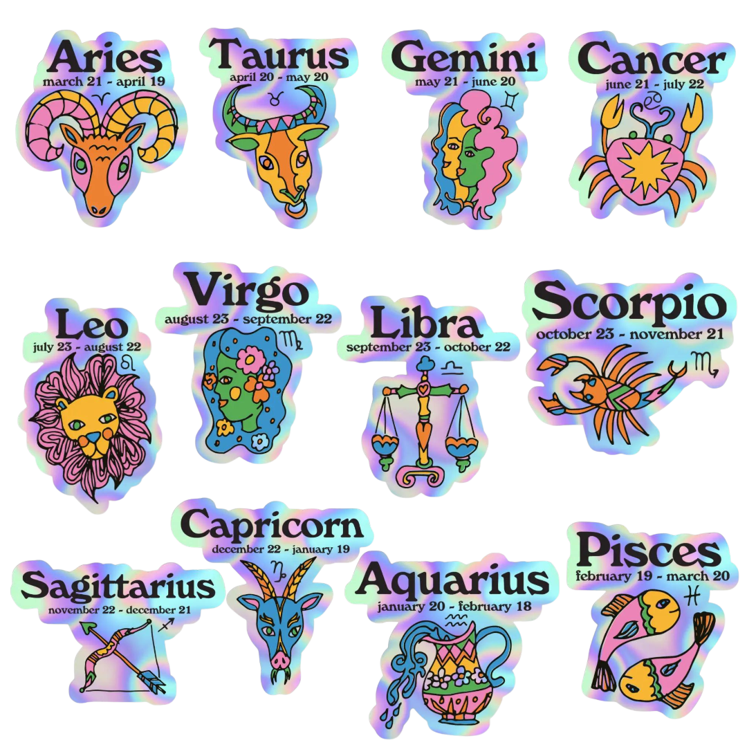 Zodiac Sticker