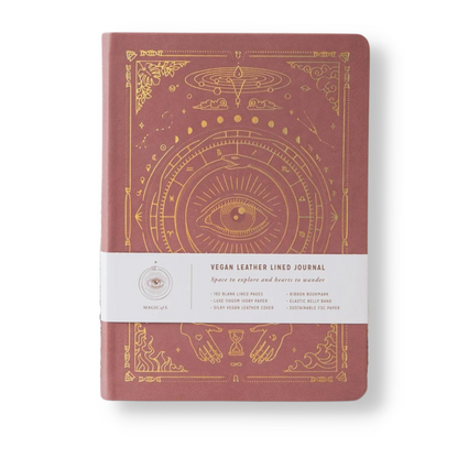 Magic of I Vegan Leather Journal - Lined